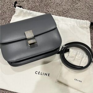 Céline Classic Bag Grey
